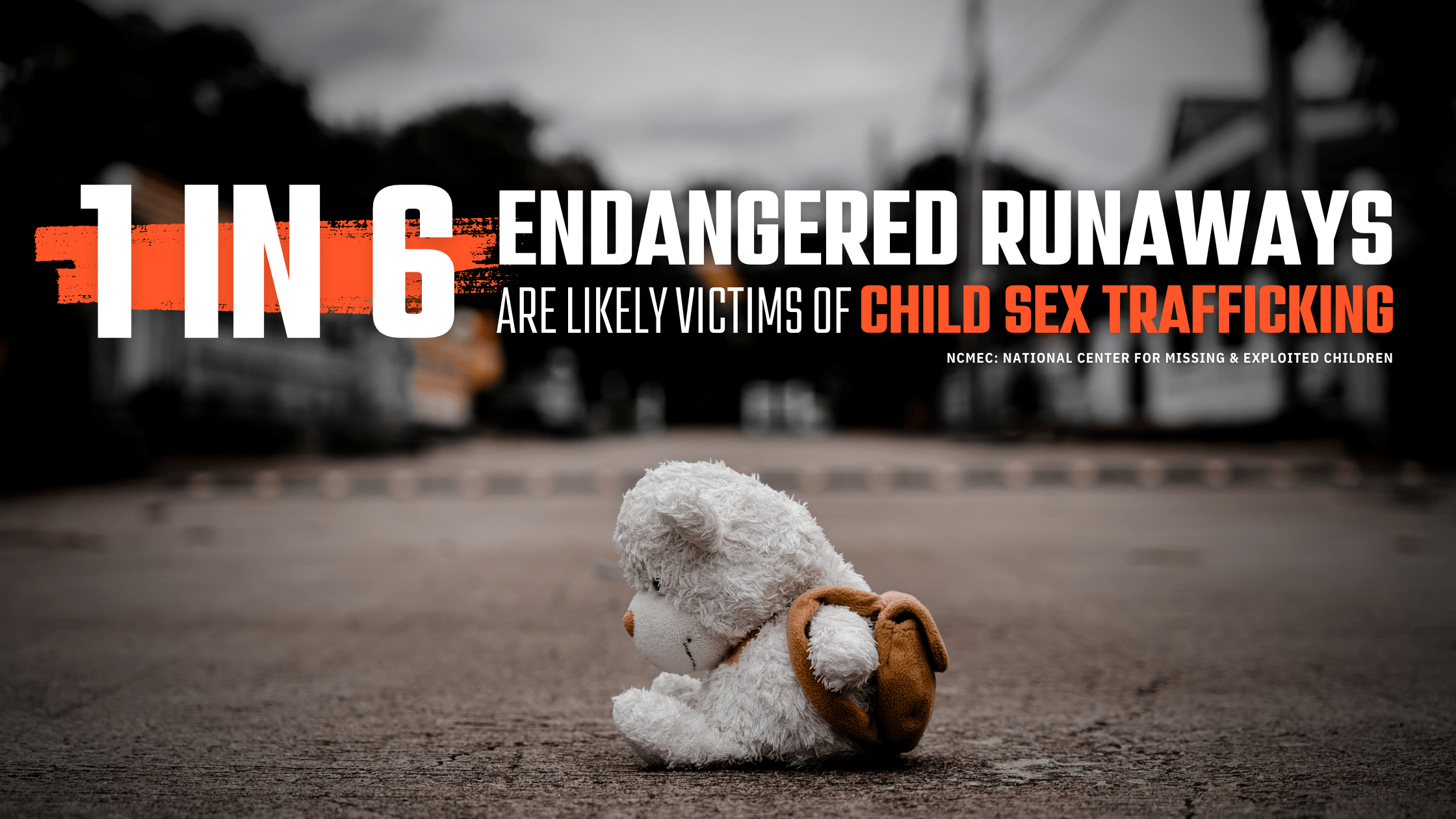 NCMEC: 1 in 6 endangered runaways are likely victims of child sex trafficking