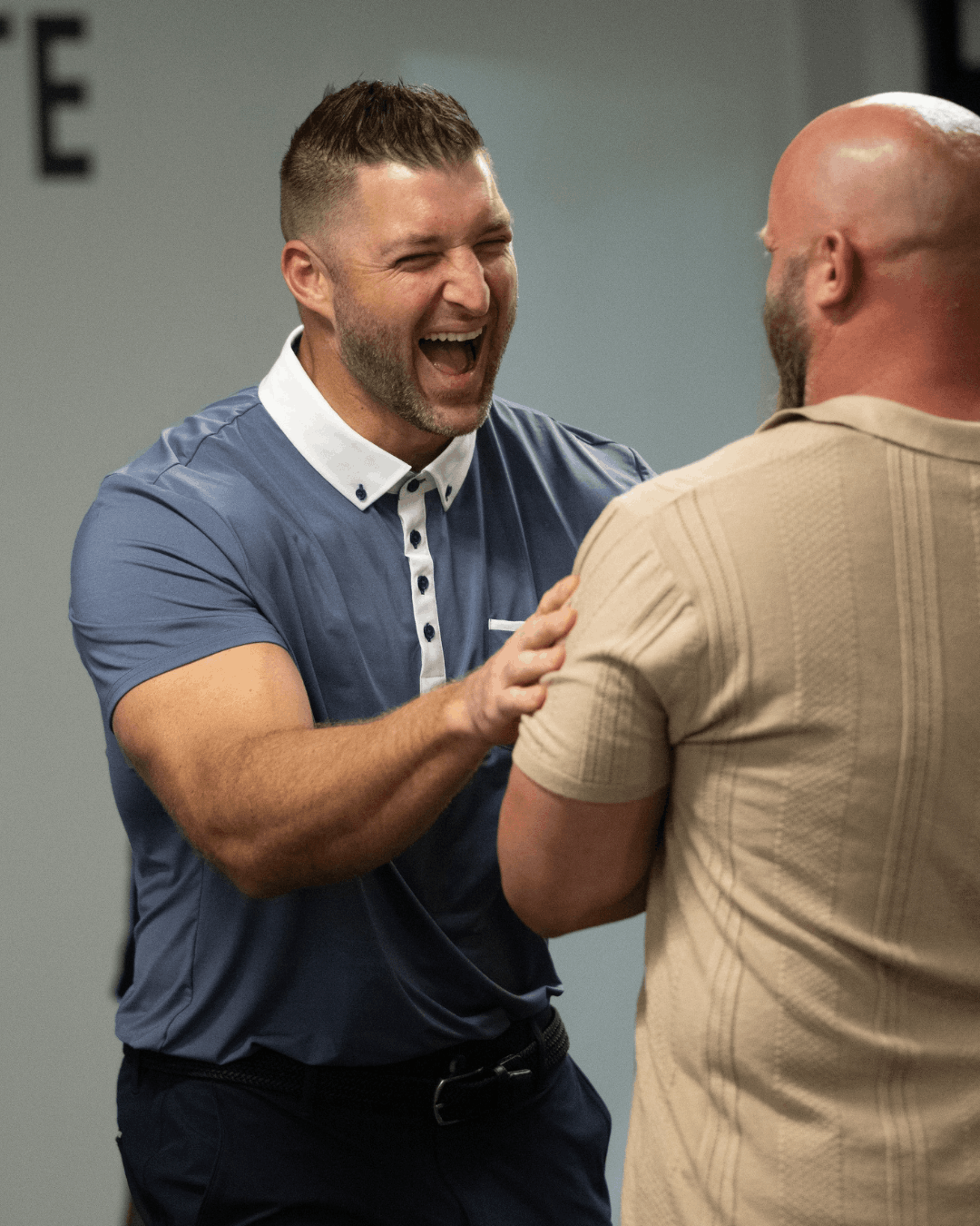 Tim Tebow at a NCPTF Missing Child Rescue Operation