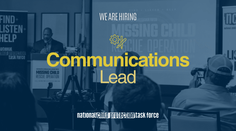 NCPTF is hiring a Communications Lead
